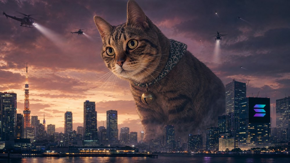 Giant Ginnan over Tokyo